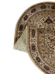 Классический ковер из полиэстера SILK STAR 1.5х2.3 м. Овал BEIGE 6574A - изображение 5