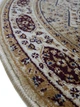 Классический ковер из полиэстера SILK STAR 1.5х2.3 м. Овал BEIGE 6574A - изображение 8