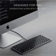 Проводная клавиатура Satechi Slim W1, клавиши с подсветкой и подключением USB-C – для M2/M1 MacBook Pro/Air, M2/M1 iPad Pro/Air, M2 Mac Mini, M1 iMac. Раскладка американская и украинская (USA-UA) - изображение 6