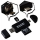 Кардридер (card reader/writer) USB 2.0 OTG/Type-C/MicroSD/MicroUSB/SD - 5 в 1 для телефона, ноутбука и т.д. - изображение 3