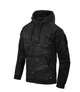 Куртка толстовка (Худі) Rogue Hoodie (Fullzip) Helikon-Tex Black Multicam Black S (Мультикам) Тактична чоловіча - зображення 1