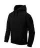 Куртка толстовка (Худи) Urban Tactical Hoodie (Kangaroo) Lite Helikon-Tex Black S Тактическая мужская - изображение 1