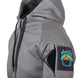 Куртка толстовка (Худі) Urban Tactical Hoodie (Fullzip) Helikon-Tex Grey Melange XL (Фулзіп) Тактична чоловіча - зображення 5