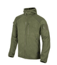 Куртка Alpha Hoodie Jacket - Grid Fleece Helikon-Tex Olive Green XXXL Тактична - зображення 1