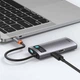 Usb hub 4-in-1 Baseus Metal Gleam WKWG070113 KT-FF - изображение 7
