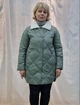 Женская демисезонная куртка Vivilona (Max Mara) 2319 Оливковый S - изображение 1