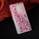 Чехол Glitter для Xiaomi Redmi 5 Plus Бампер Жидкий блеск сердце розовый - изображение 2