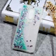 Чехол Glitter для Xiaomi Redmi 5 Plus Бампер Жидкий блеск бирюзовый - изображение 3