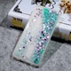 Чехол Glitter для Xiaomi Redmi 5 Plus Бампер Жидкий блеск бирюзовый - изображение 5