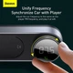 Автомобильный FM-трансмиттер модулятор на солнечной батарее Baseus Solar Car Wireless MP3 Player TF, USB, AUX, Type-C (CDMP000001) - изображение 9
