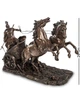 Статуэтка настольная Veronese Ахиллес на колеснице 33х26х15 см 1903908 бронзовое напыление - изображение 1