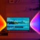 Світлодіодна атмосферна лампа захід сонця РГБ LED Sunset Lamp RGB проекційний світильник торшер на гнучкій ніжці 7 кольорів від USB - зображення 5