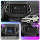 Штатная магнитола Lesko для Jeep Compass II 2017-н.в. экран 10" 6/128Gb 4G Wi-Fi GPS Top Джип - изображение 3
