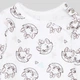 Детское боди для новорожденных девочек Disney Marie DIS MARIE 51 01 9602 W 74 см Белое (5904009162033) - изображение 3