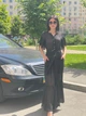 Женское платье из шифона Poliit 8710 черный 36 - изображение 3