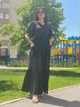 Женское платье из шифона Poliit 8710 черный 36 - изображение 4