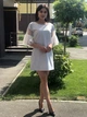 Женское хлопковое платье Poliit 8404 серый 38 - изображение 2