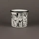 Кружка эмалированная Enamel mug с принтом Marvel белая 400 мл - изображение 2
