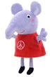 Плюшевая игрушка Друг Свинки Пеппы Слонёнок Эмили 19 см Peppa из семьи Пеппа ( Emily Elephantслон) (513019876-8) - изображение 3
