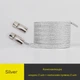 Эластичные плоские шнурки для обуви FASTLACES T99-3 Silver - изображение 1