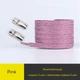 Эластичные плоские шнурки для обуви FASTLACES T99-3 Pink - изображение 1