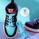 Круглі еластичні шнурки для взуття FASTLACES T1-8A Royal Blue - зображення 4