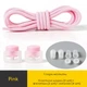 Эластичные круглые шнурки для обуви FASTLACES T1-8A Pink - изображение 1