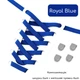 Еластичні плоскі шнурки FASTLACES T14-1Х Royal Blue - зображення 1