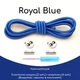 Круглі еластичні шнурки для взуття FASTLACES T8-2 Royal Blue - зображення 1