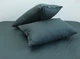 Комплект постільної білизни Ранфорс Dark grey - зображення 2