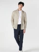 Рубашка хлопковая мужская Colin's CL1062820YLW L Yellow (8683197579201) - изображение 3
