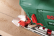 Лобзик електричний Bosch PST 900 PEL 620 Вт, підсвічування робочої зони, маятниковий хід, регулювання швидкості, відсік для пілотів + 1 полотно T 144 D, Cut control, чемодан (06033A0220) - зображення 12