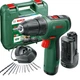 Акумуляторний дриль-шурупокрут Bosch EasyDrill 1200 2 акумулятори + набір свердел і біт (06039D3007) - зображення 1