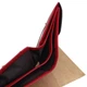Кошелек кожзам женский Saralyn красный 8551-5 red - изображение 5
