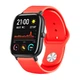 Amazfit Bip / GTS Ремінець для смарт годинника з застібкою-кнопкою, Red, ширина - 20 мм. - зображення 1