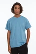 Футболка H&M Regular Fit ХХL светло синий 0685816180 - изображение 1