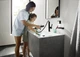Смеситель для раковины HANSGROHE Finoris 230 76063000 , донный клапан Push-Open - изображение 4