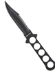 Ніж Mil-Tec TAUCHER MESSER 'STAINLESS' M.KST.SCH. (15380000) - изображение 1
