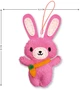 Zestaw kreatywny Avenir breloczek do szycia Bunny (CH221638) - obraz 4