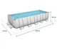 Каркасний басейн Bestway 5611Z, 640 х 274 х 132 см (картриджний фільтр-насос 5678 л/год, дозатор хлору, сходи, тент) - изображение 5