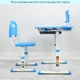 Парта Bambi M 4428-12 Light Blue (M 4428) - изображение 2