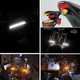 Светодиодная полоса ходовые огни с поворотником, ДХО 36 SMD 3014, 12 см, 12В, 1шт - изображение 1