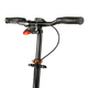 Самокат двухколесный с большими колесами и ручным тормозом Best Scooter Черный с оранжевым - изображение 3