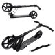 Самокат двухколесный с большими колесами и амортизатором Best Scooter Черный вид 2 - изображение 3