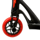 Самокат трюковый двухколесный с алюминиевыми пегами Best Scooter FEAR Черный с красным - изображение 5