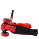 Самокат триколісний біговел з колесами, що світяться, Best Scooter Чорний з червоним - зображення 2