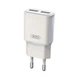 Сетевое зарядное устройство (адаптер) XO L92C 2USB / 2.4A white - изображение 1
