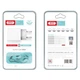 Сетевое зарядное устройство (адаптер) XO L65 2USB / 2.4А + Lightning white - изображение 2