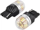 Лампа светодиодная Brevia S-Power W21W 330Lm 15x2835SMD 12/24V CANbus 2 шт (10210X2) - изображение 3
