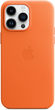 Etui Apple MagSafe Leather Case do Apple iPhone 14 Pro Max Orange (MPPR3) - obraz 3